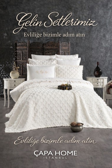 Çapa Home - Çapaev Harem 9 Parça Gelin Seti 